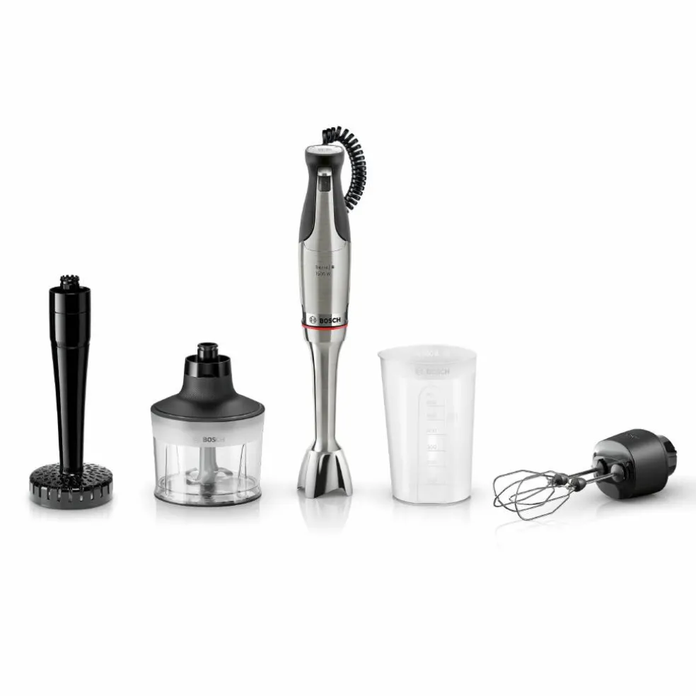 ErgoMaster Series 8 MSM8M936 stavmixer + potatisstöt, rostfritt stål