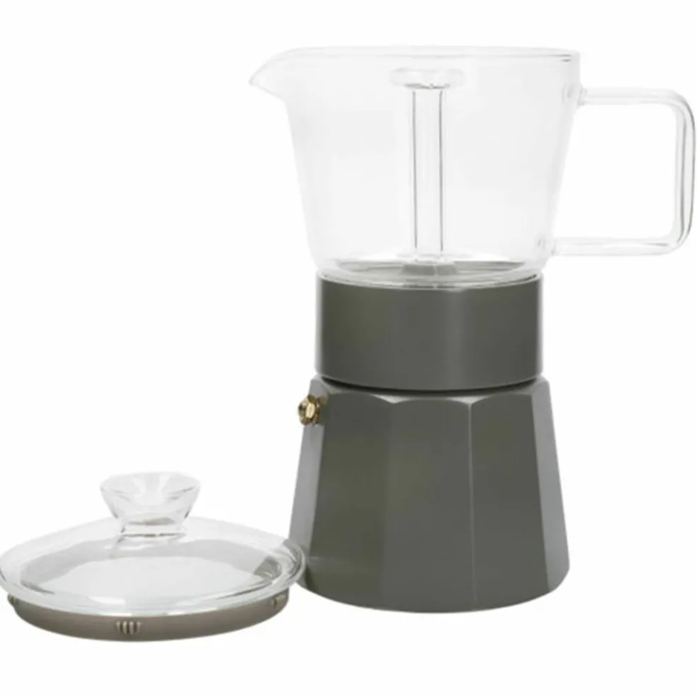 Espressokokare, röd