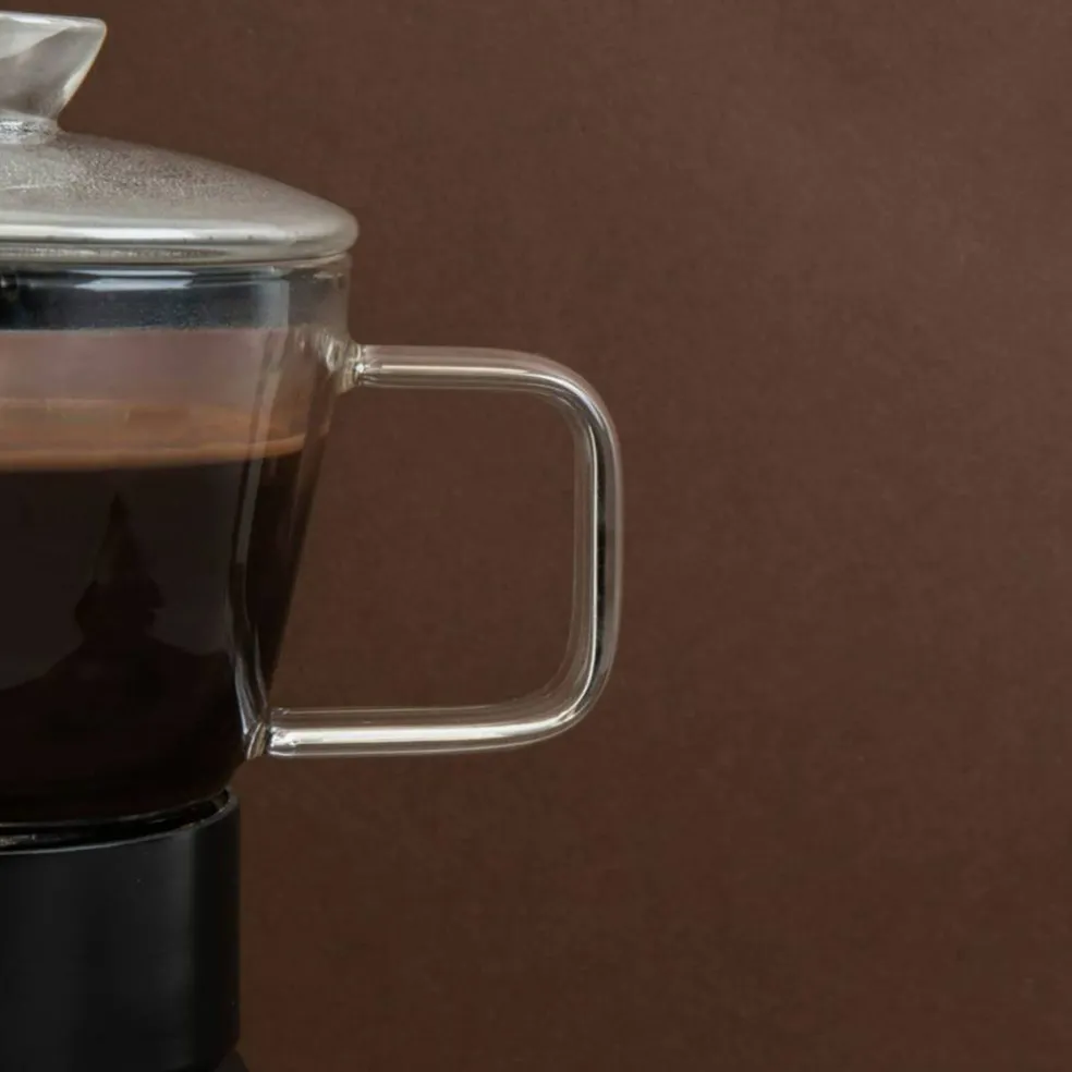 Espressokokare, silver