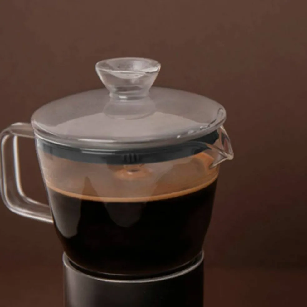 Espressokokare, svart