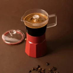 Espressokokare, svart
