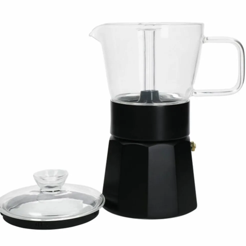 Espressokokare, svart