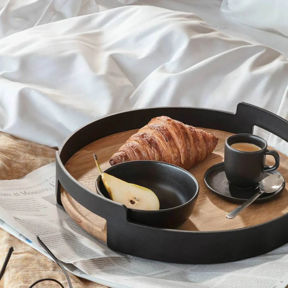 Espressokopp med fat