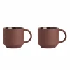 Espressokopp 2-pack, dark