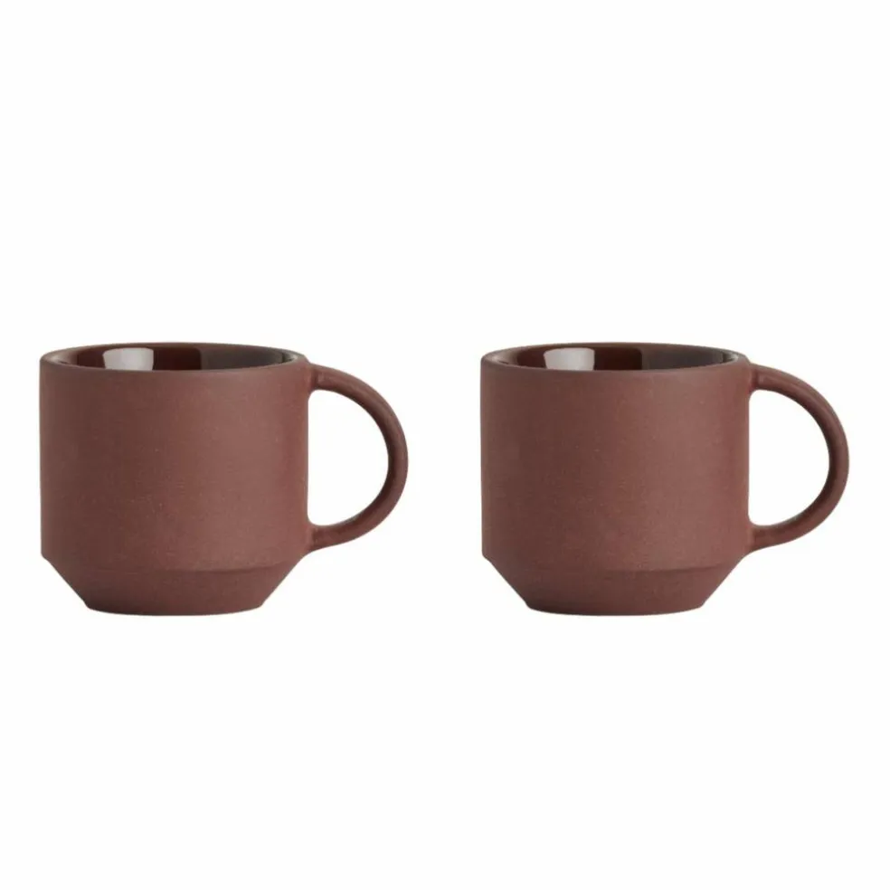 Espressokopp 2-pack, dark