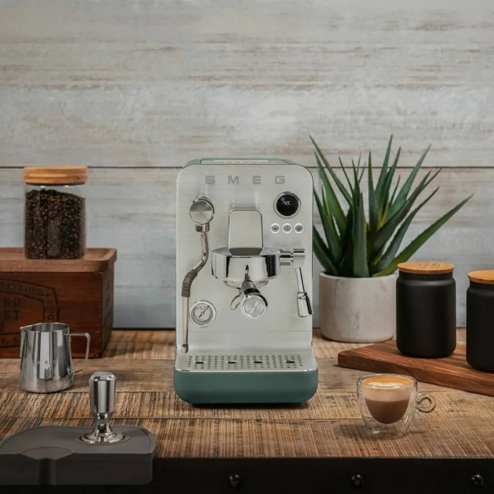 Espressomaskin, emerald green