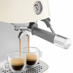 Espressomaskin med Cold Brew, pastellgrön