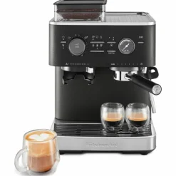 Espressomaskin med kaffekvarn, juniper
