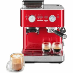 Espressomaskin med kaffekvarn, juniper