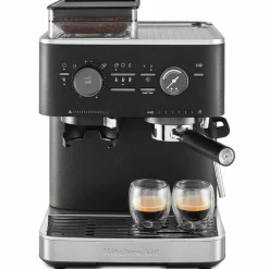 Espressomaskin med kaffekvarn, juniper