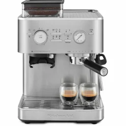 Espressomaskin med kaffekvarn, juniper