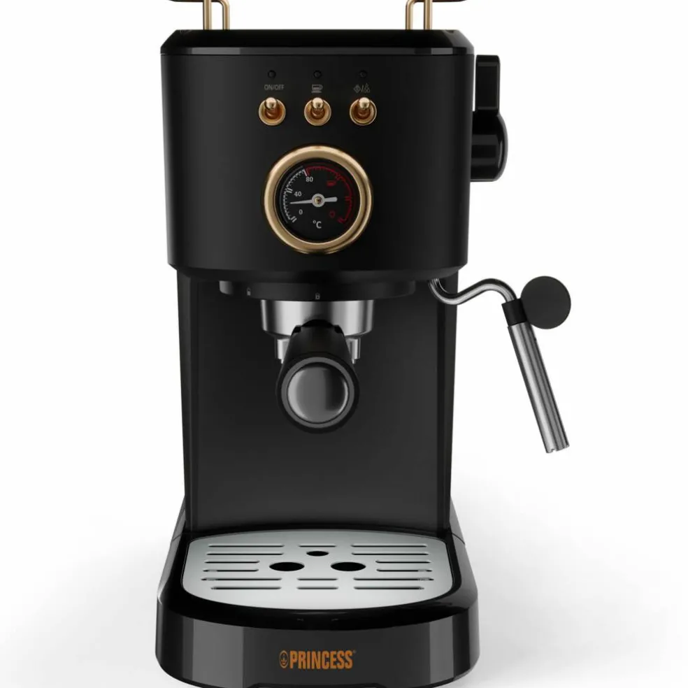 Espressomaskin, rostfritt stål