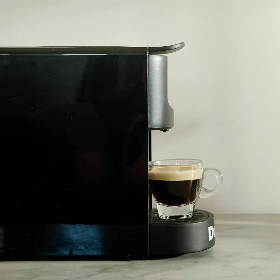 2.0 espressomaskin, svart