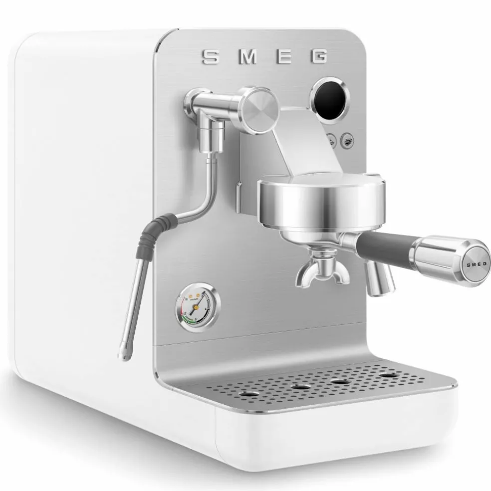 Espressomaskin, vit