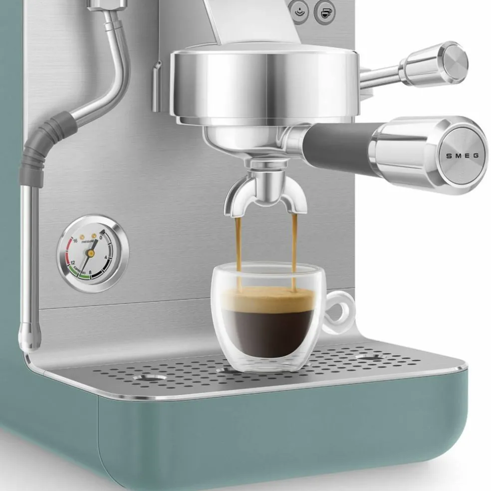 Espressomaskin, vit