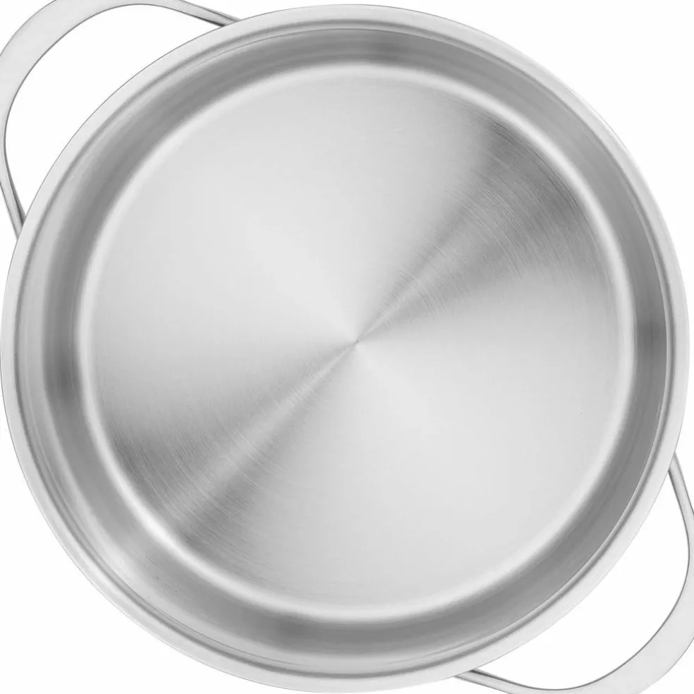 Essence gryt- och kastrullset, 4 delar + 3 lock, rostfritt stål