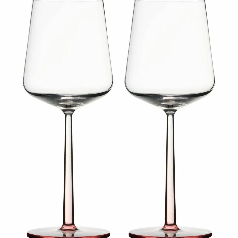 Essence rödvinsglas 45 cl 2-pack, rosa