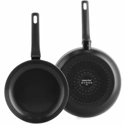 Essence stekpanneset 20 + 28 cm, svart