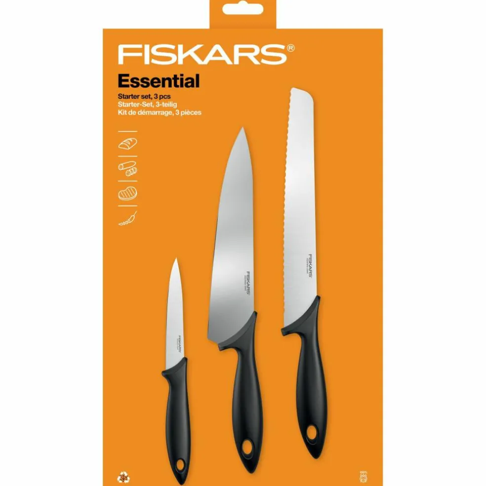 Essential knivset 3 delar