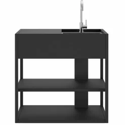 Essentials diskbänk 94 cm höger, beluga black