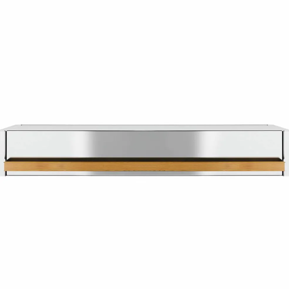 Essentials fast ram med lock, rostfritt stål