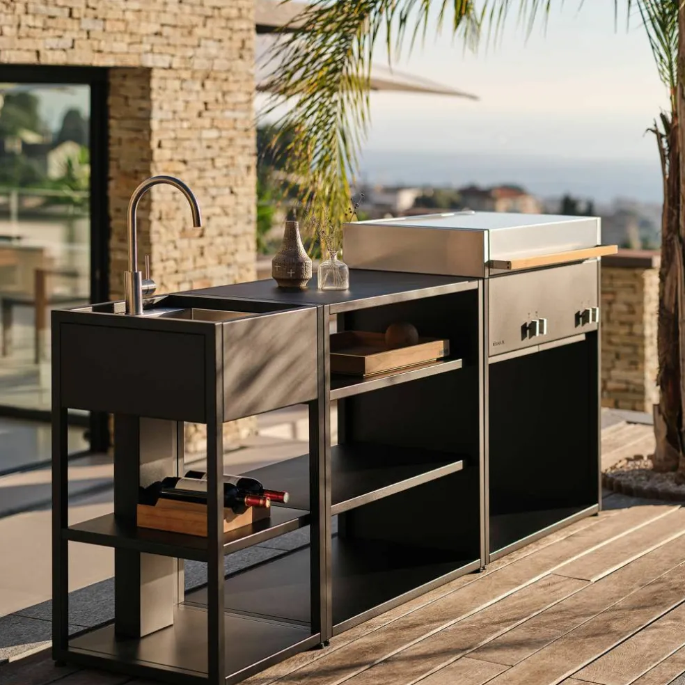 Essentials gasolgrill, beluga black