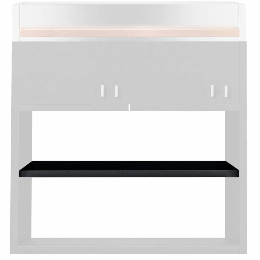 Essentials mellanhylla till grill, beluga black