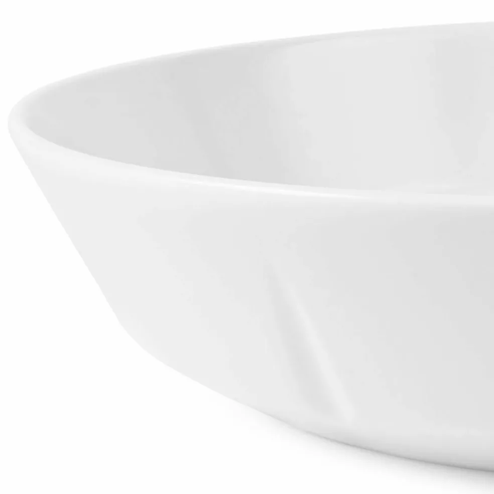 Essentials skål 21 cm 4-pack, vit