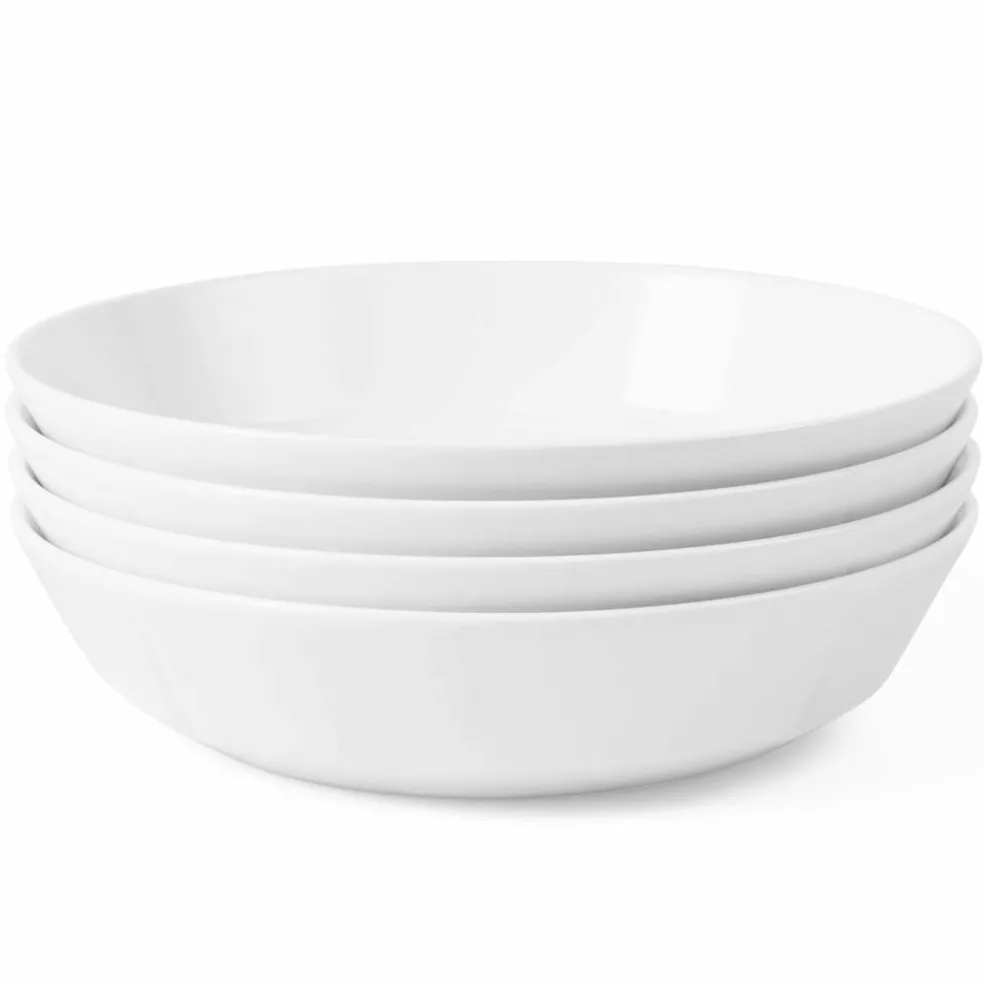 Essentials skål 21 cm 4-pack, vit