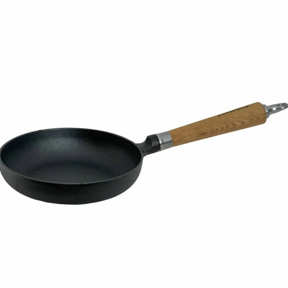 Exclusive Line gjutjärnsstekpanna med rund kant 28 cm, ek