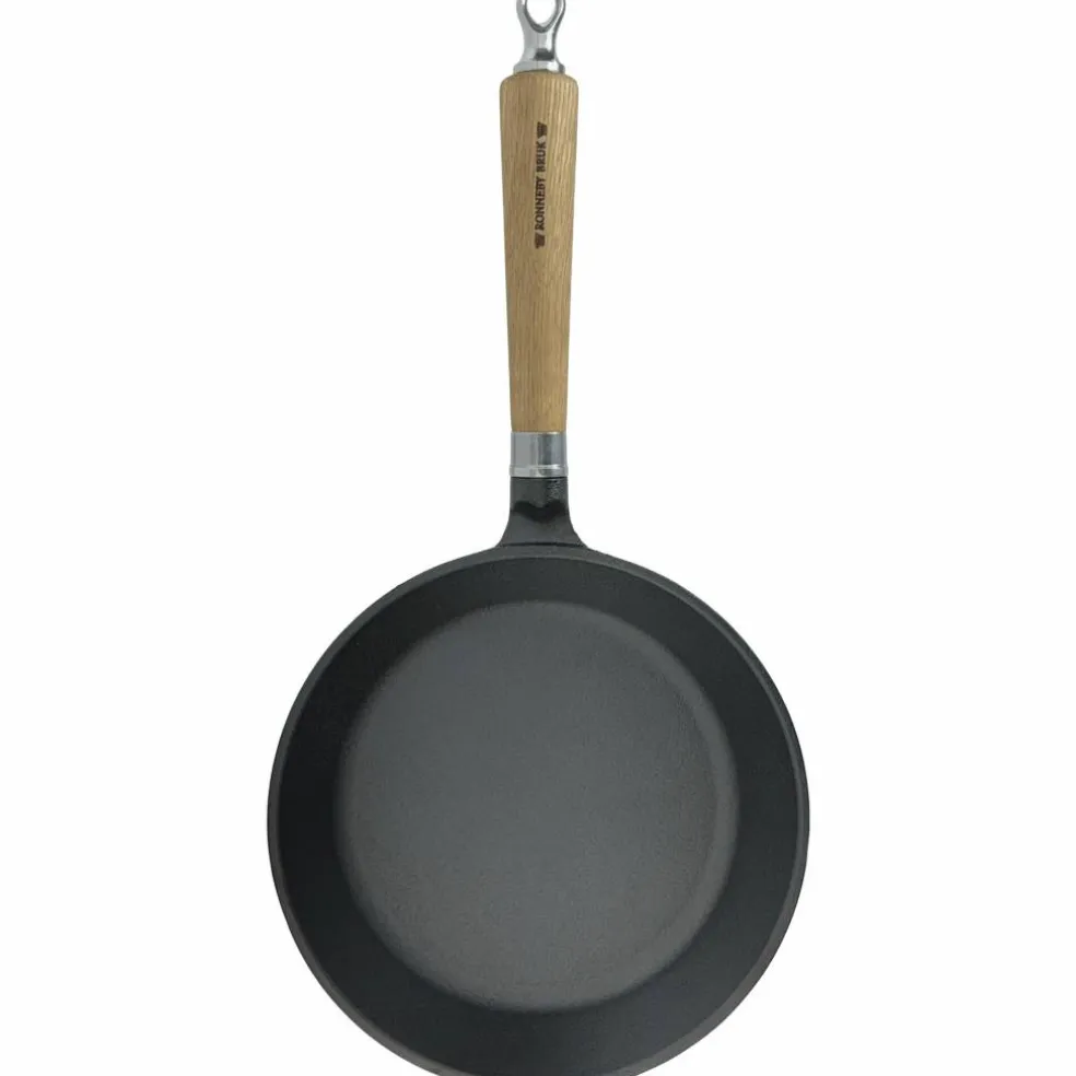 Exclusive Line gjutjärnsstekpanna med rund kant 28 cm, ek