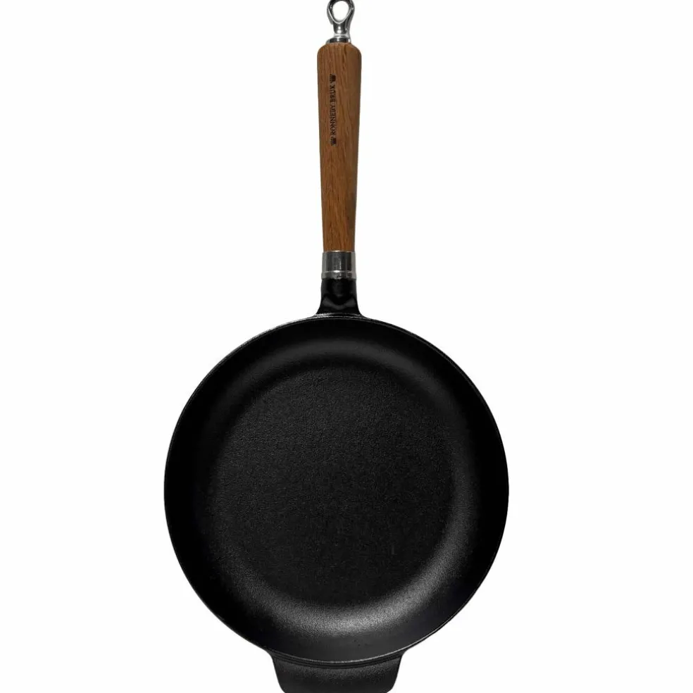 Exclusive Line gjutjärnsstekpanna med rund kant 28 cm, ek