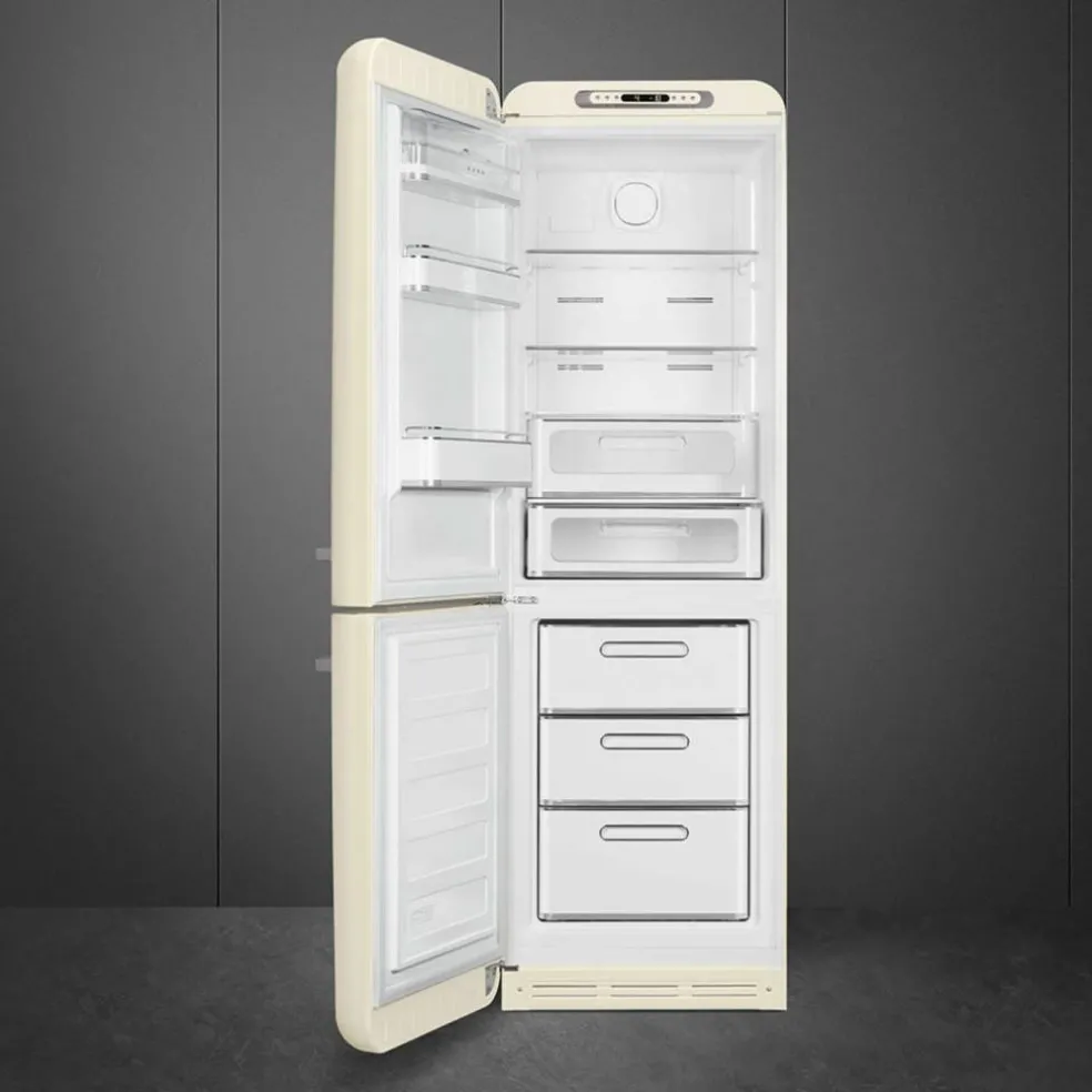 FAB32LCR6 Kyl/Frys 197cm Vänsterhängd Creme