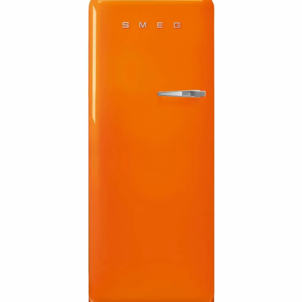 FAB28LOR6 Kylskåp Med Frysfack 153cm Vänsterhängd Orange