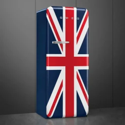 FAB28RDUJ6 Kylskåp Med Frysfack 153cm Högerhängd Union Jack