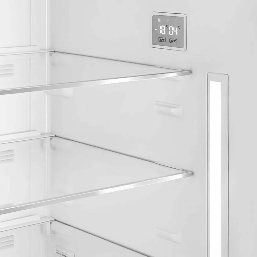FAB38RPB6 högerhängd kyl/frys 70 cm, pastellblå