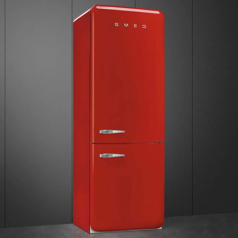 FAB38RPB6 högerhängd kyl/frys 70 cm, pastellblå