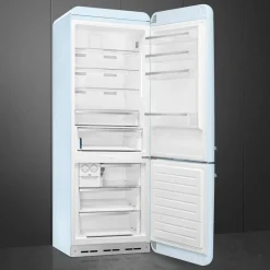 FAB38RPB6 högerhängd kyl/frys 70 cm, pastellblå