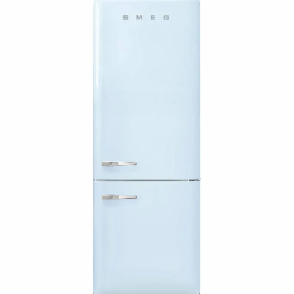 FAB38RPB6 högerhängd kyl/frys 70 cm, pastellblå
