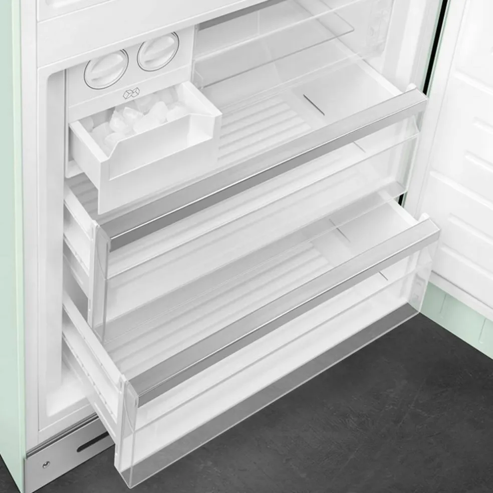 FAB38RPB6 högerhängd kyl/frys 70 cm, pastellblå