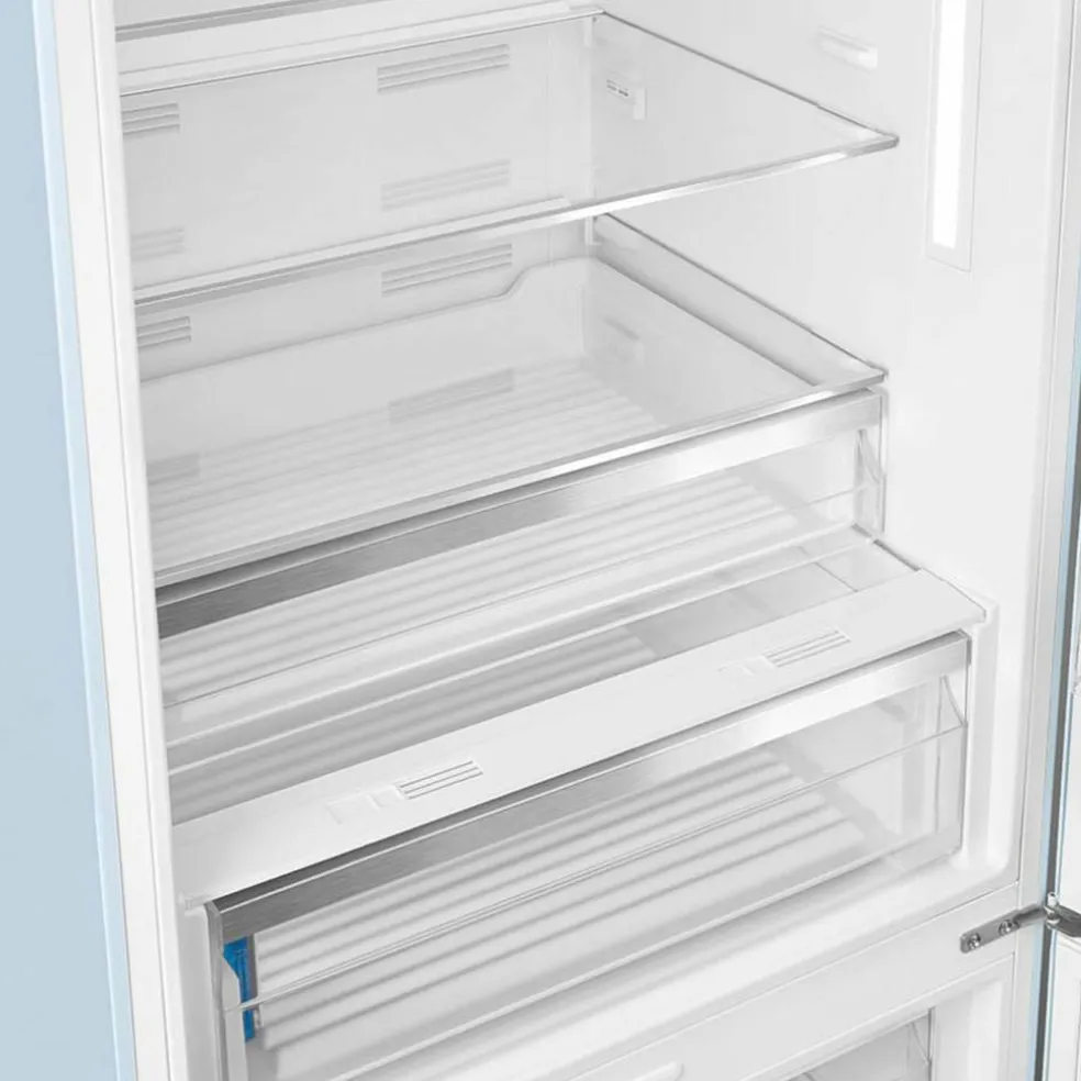 FAB38RPB6 högerhängd kyl/frys 70 cm, pastellblå