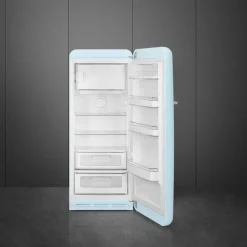 FAB28RPB6 Kylskåp Med Frysfack 153cm Högerhängd Pastellblå