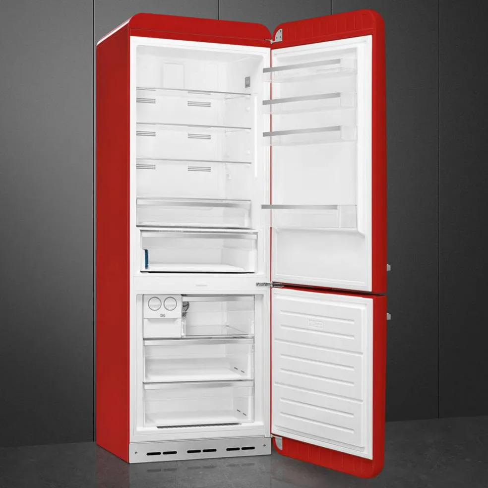 FAB38RRD6 högerhängd kyl/frys 70 cm, röd