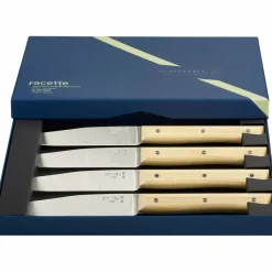 Facette bordskniv 4-pack, ask