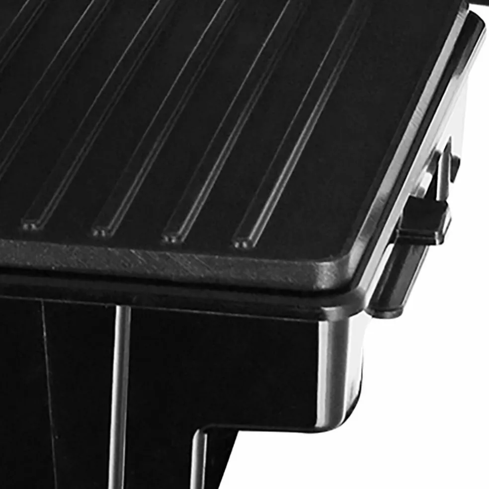Falster bord-/paninigrill, svart/rostfri