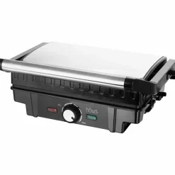 Falster bord-/paninigrill, svart/rostfri