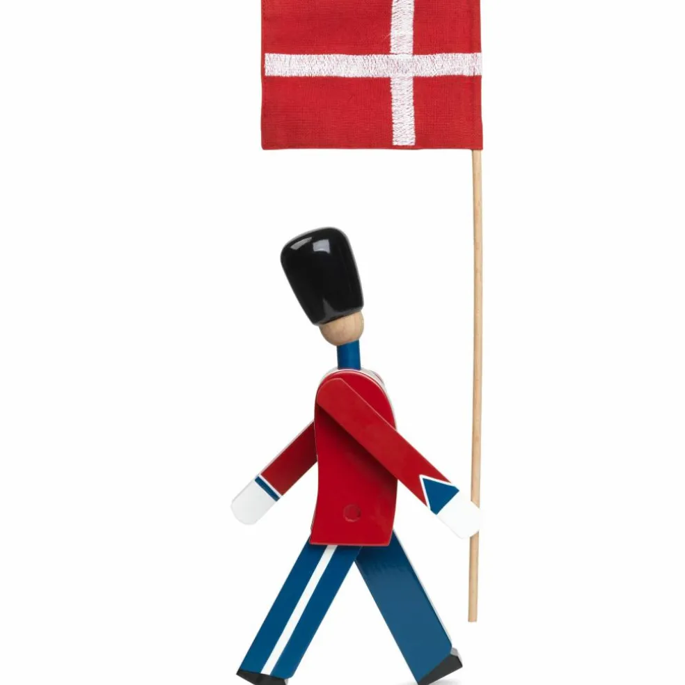 Fanbärare med Textilflagga