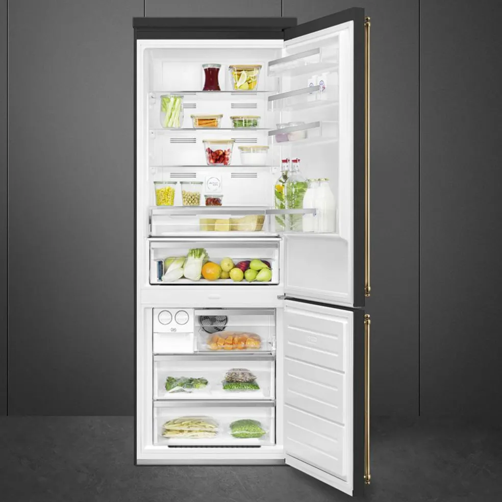 FA8005RAO6 högerhängd kyl/frys 70 cm, antracit