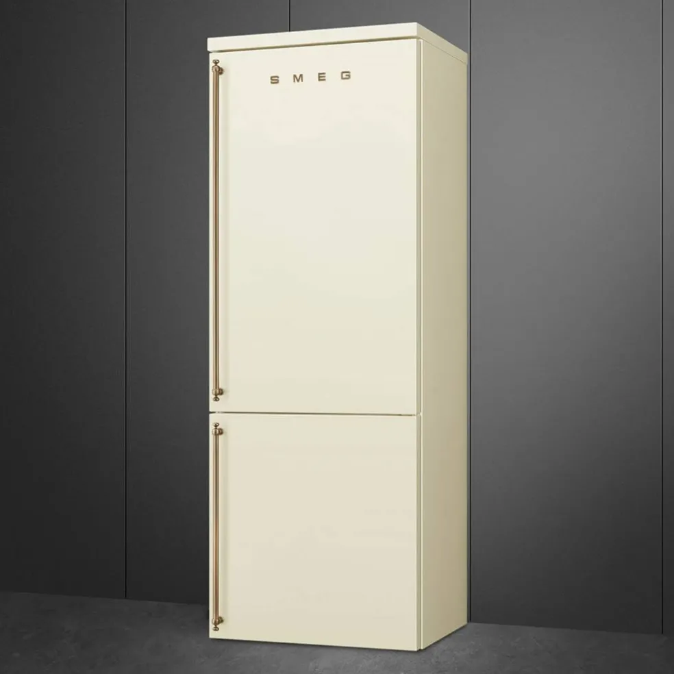 FA8005RPO6 högerhängd kyl/frys 70 cm, creme