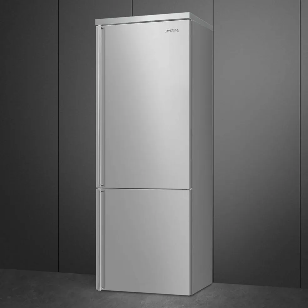 FA3905RX6 högerhängd kyl/frys 70 cm, rostfritt stål